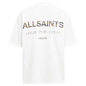 AllSaints Underground Camouflage Logo T-Shirt